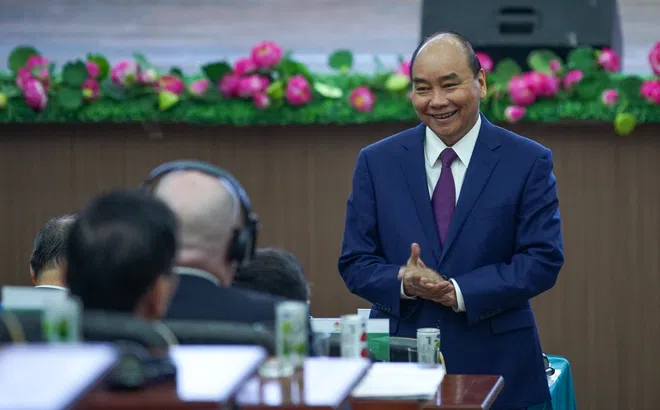 Hình ảnh Thủ tướng Chính phủ tham dự Hội nghị Xúc tiến Đầu tư tỉnh Trà Vinh